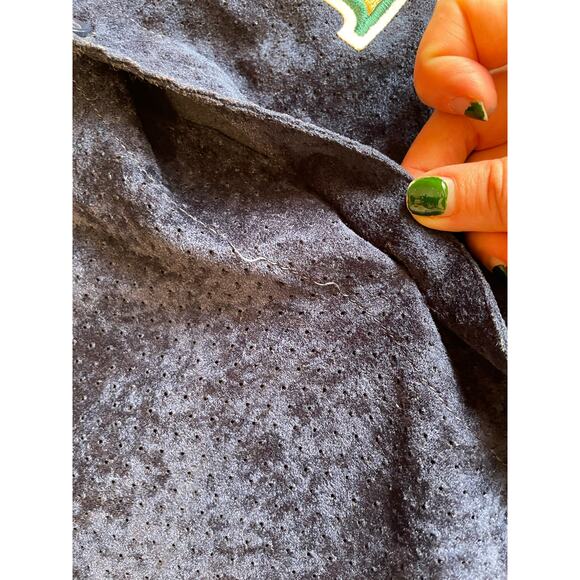 VTG Genuine Merchandise by Majestic Milwaukee Brewers Blue Button Up Jersey XL - Picture 4 of 13